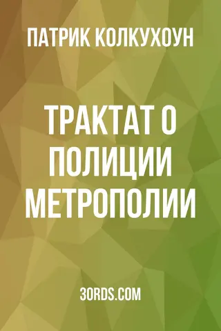 Обложка аудиокниги «Трактат о полиции метрополии»