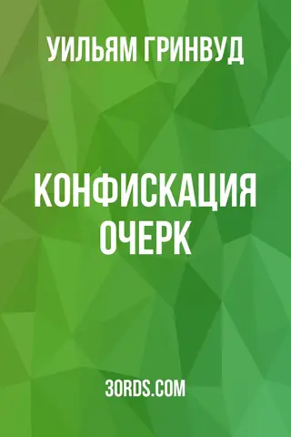 Обложка аудиокниги «Конфискация: Очерк»