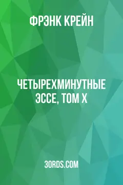 Обложка аудиокниги «Четырехминутные эссе, том X»