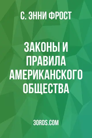Обложка аудиокниги «Законы и правила американского общества»