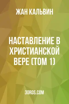 Обложка аудиокниги «Наставление в христианской вере (Том 1)»