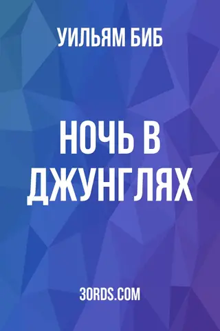 Обложка аудиокниги «Ночь в джунглях»