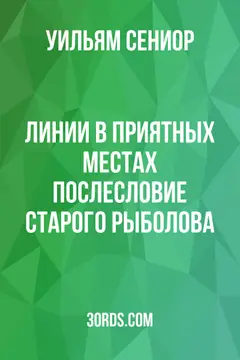 Обложка аудиокниги «Линии в приятных местах: Послесловие старого рыболова»