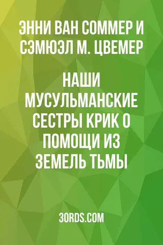 Обложка аудиокниги «Наши мусульманские сестры: крик о помощи из земель тьмы»