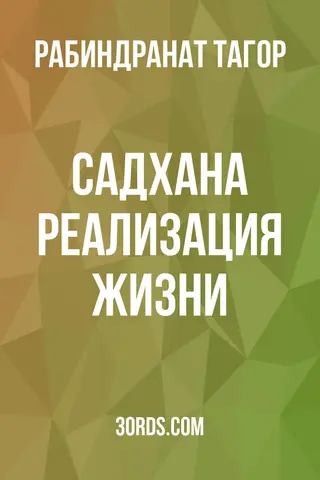 Обложка аудиокниги «Садхана: Реализация жизни»