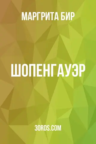 Обложка аудиокниги «Шопенгауэр»
