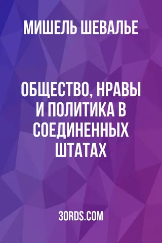 Обложка аудиокниги «Общество, нравы и политика в Соединенных Штатах»