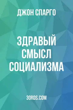Обложка аудиокниги «Здравый смысл социализма»