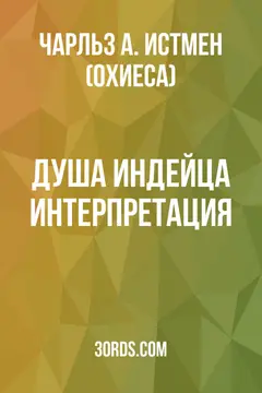 Обложка аудиокниги «Душа индейца: интерпретация»