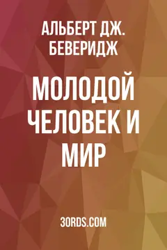 Обложка аудиокниги «Молодой человек и мир»